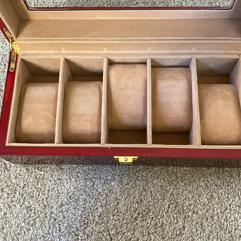 Mens Watch Jewelry Box